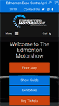 Mobile Screenshot of edmontonmotorshow.com